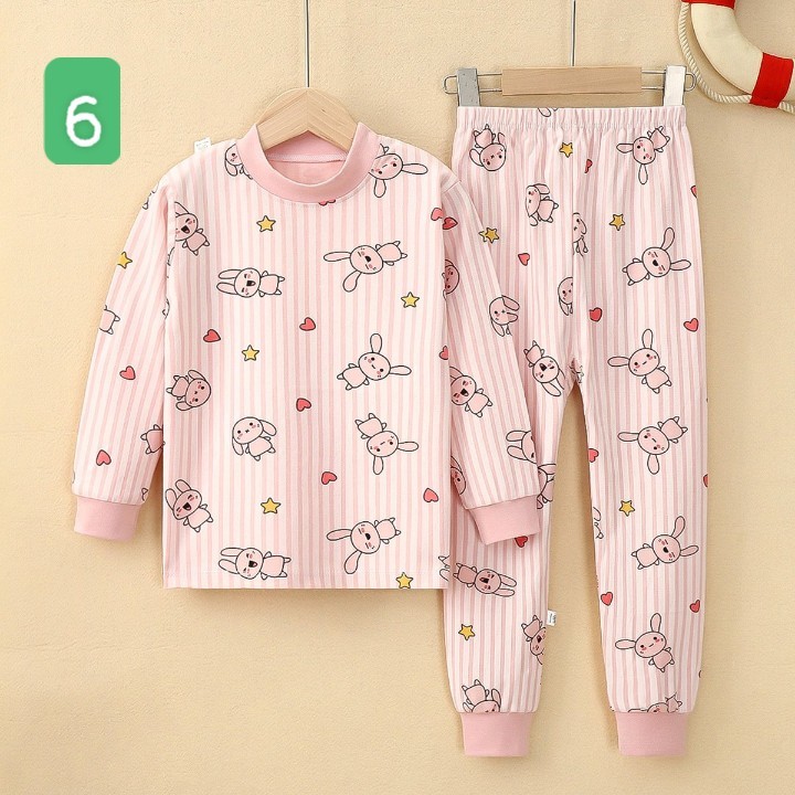 HA5107 - BỘ COTTON MẶC NHÀ CHO BÉ