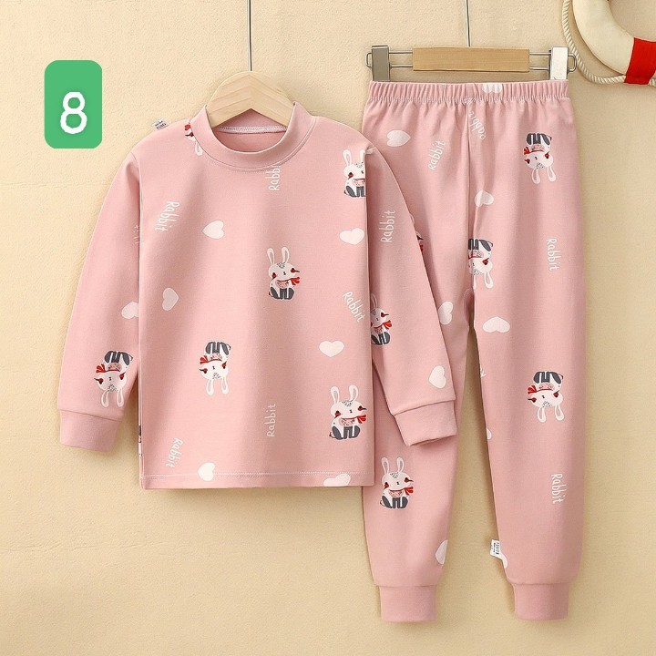 HA5107 - BỘ COTTON MẶC NHÀ CHO BÉ
