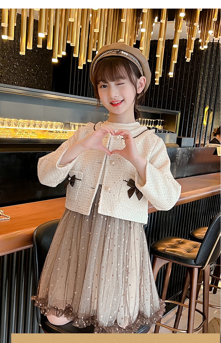 HH8101 - ❤️ ❌ SET VÁY DẠ BÉ GÁI