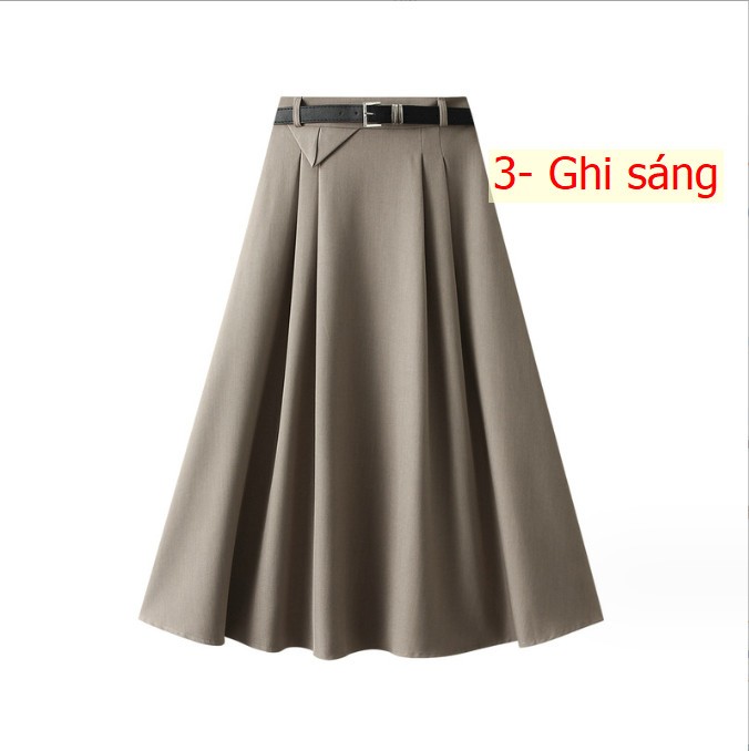 HH9102 - 💎CHÂN VÁY ANGEL DÁNG DÀI KÈM ĐAI
