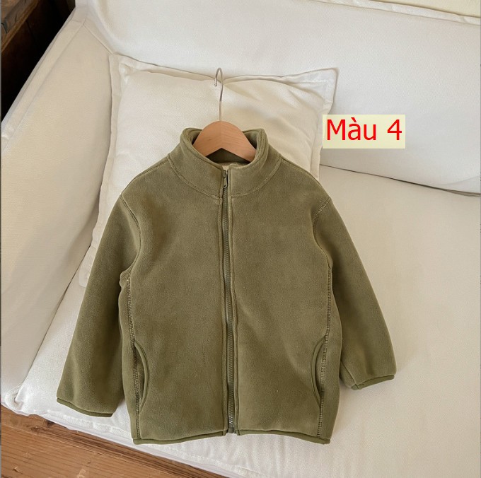 HH9105 - 💎 ÁO KHOÁC NỈ LÔNG CỪU BÉ TRAI - BÉ GÁI.