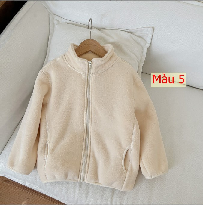 HH9105 - 💎 ÁO KHOÁC NỈ LÔNG CỪU BÉ TRAI - BÉ GÁI.