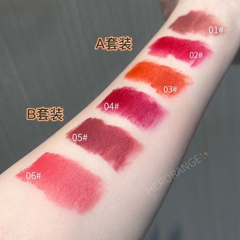 HH9106 - 💎 ☘️☘️SET SON 3 CÂY HÃNG HERORANGE NỘI ĐỊA TRUNG