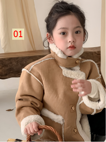 HH12107 - ÁO KHOÁC DA LỘN LÓT LÔNG BG