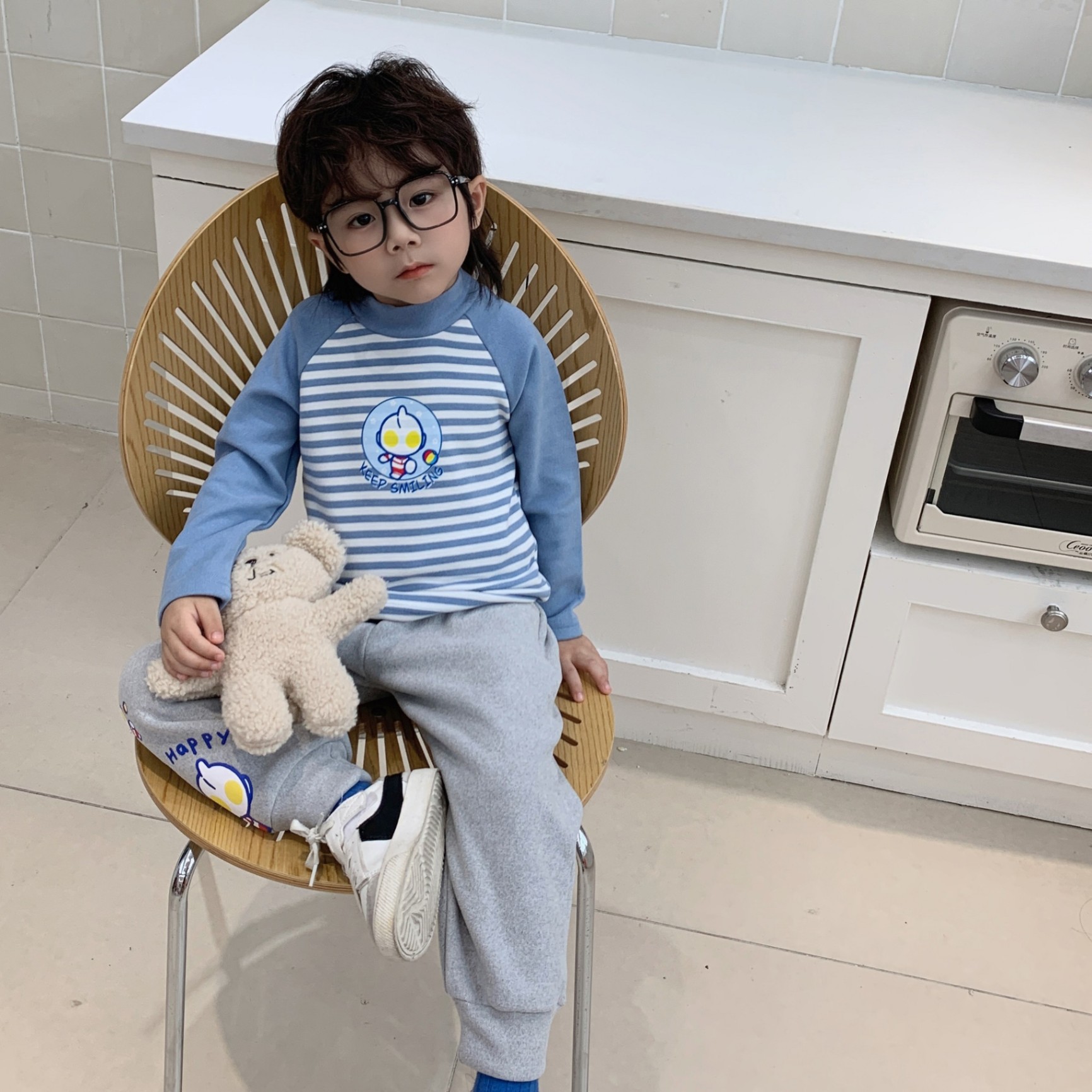 HA13103 - ÁO NỈ GIỮ NHIỆT CHO BÉ