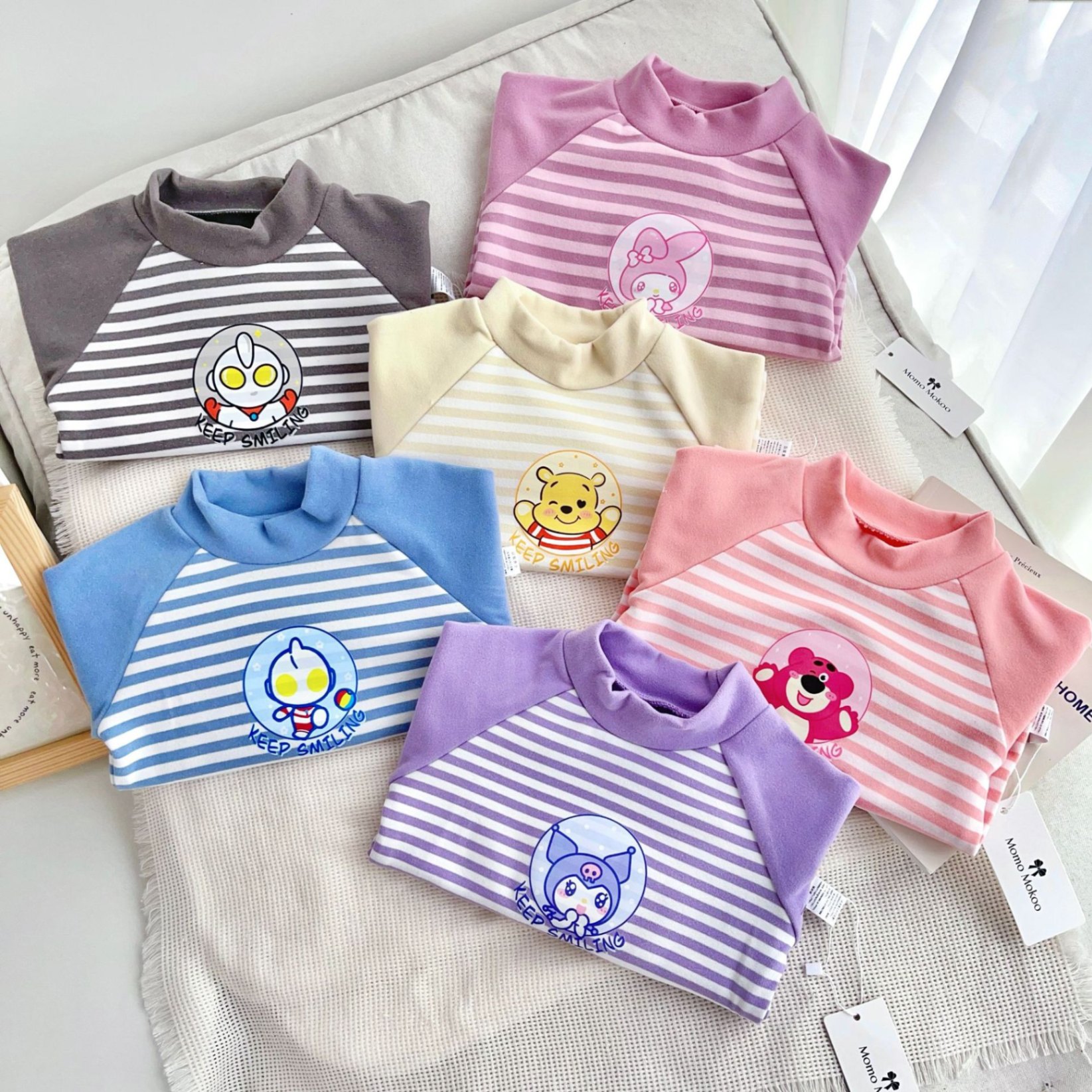 24HA208.24 - ÁO NỈ GIỮ NHIỆT HÃNG MOMO MOKOO