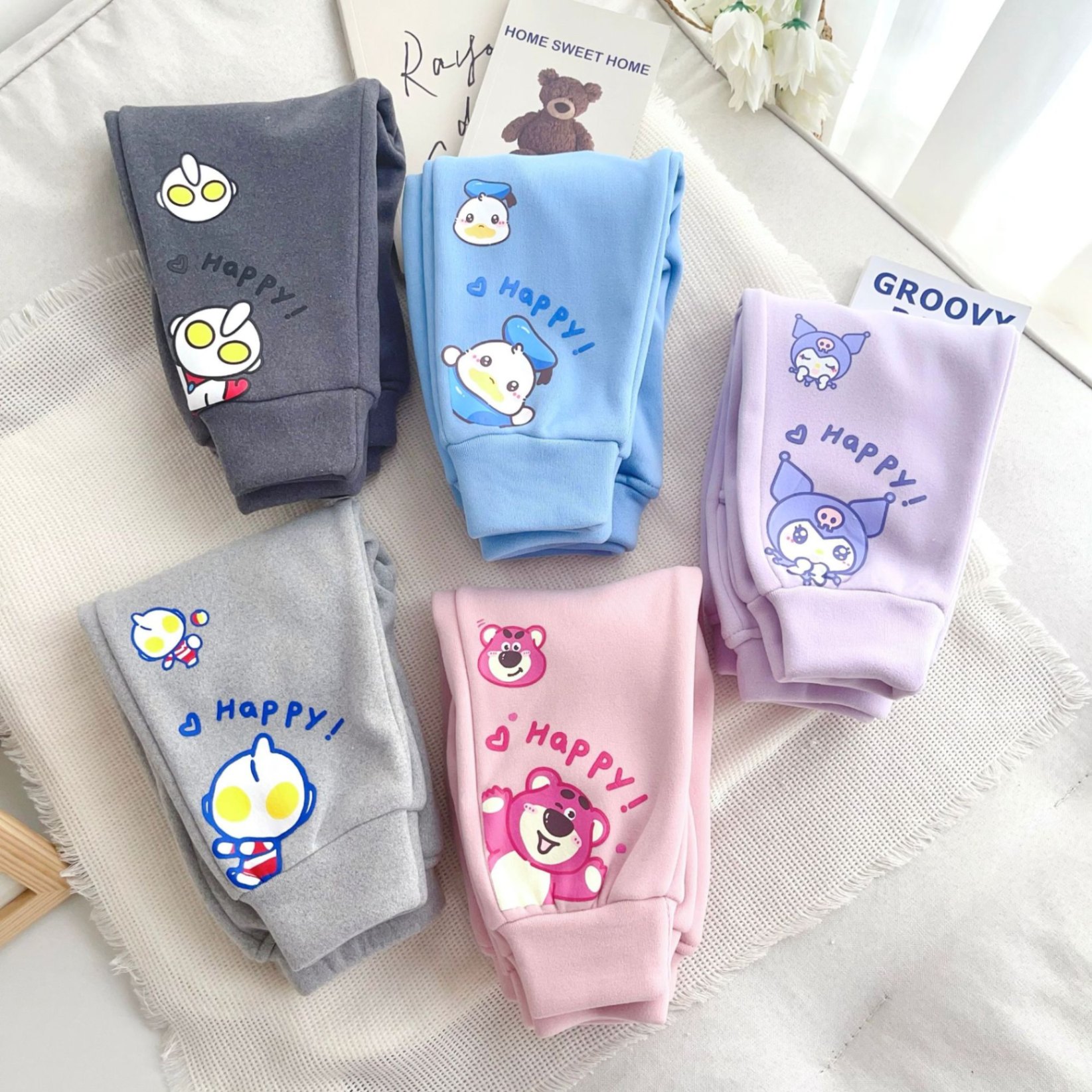 HA13102 - QUẦN NỈ LÓT LÔNG CHO BÉ