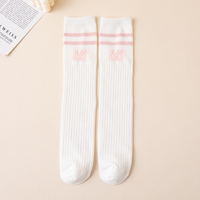 HA13108 - COMBO 5 ĐÔI TẤT ĐÙI LỬNG CHỮ M