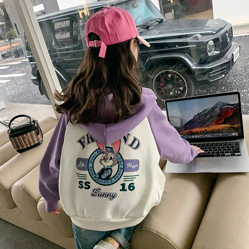 HH15101 - ÁO KHOÁC NỈ BÉ GÁI