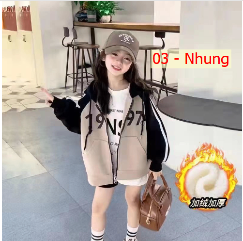 HH15102 - ÁO KHOÁC THU ĐÔNG CHO BÉ