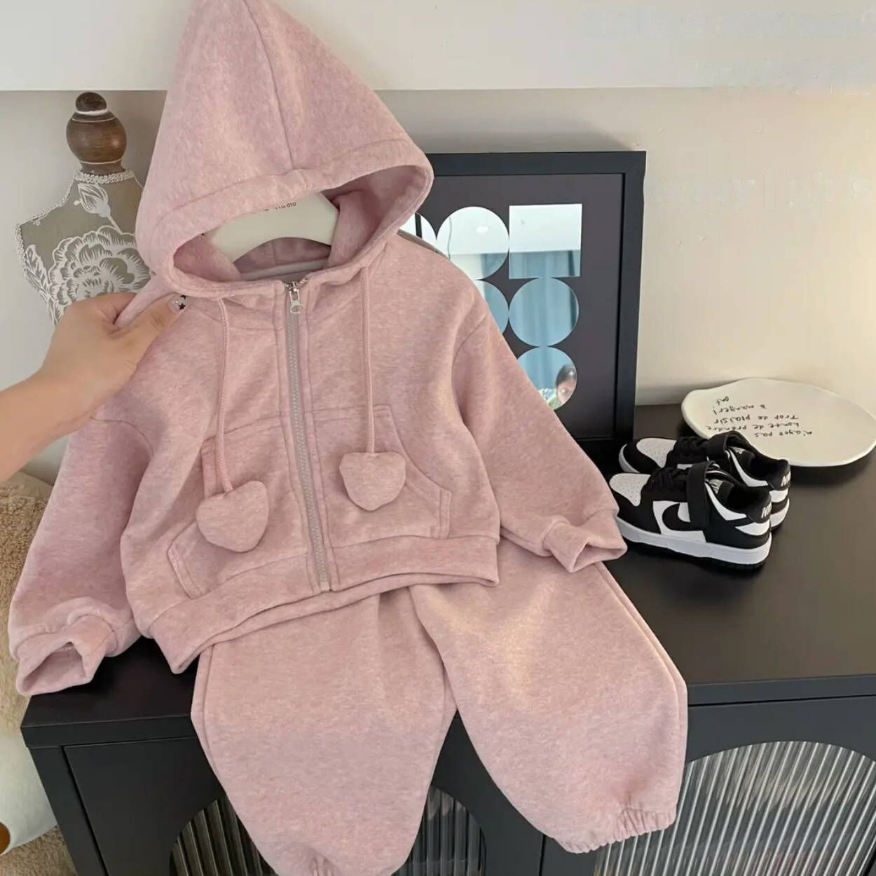 HA15109 - BỘ NỈ BÉ GÁI
