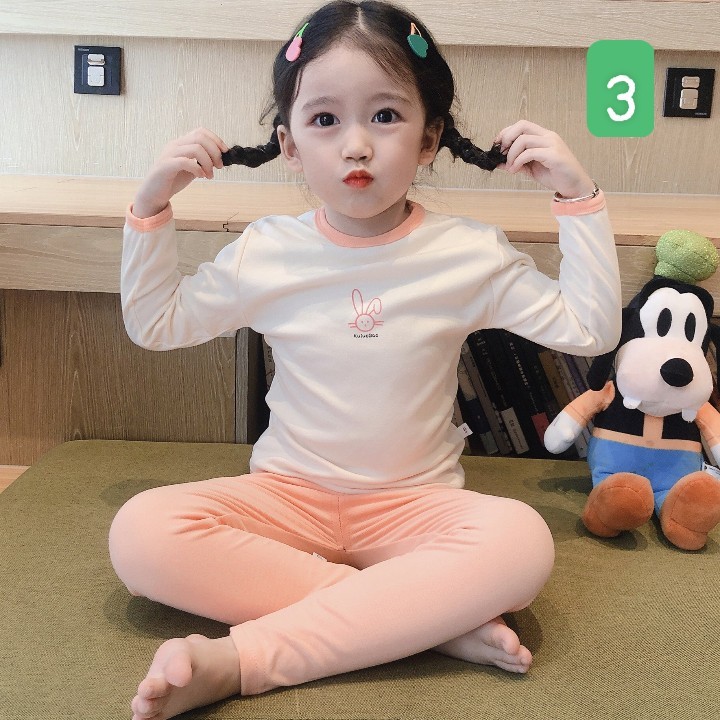 HA15105 - BỘ MẶC NHÀ THU ĐÔNG CHO BÉ