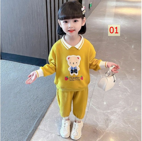 HH17102 - BỘ THU ĐÔNG CHO BÉ GÁI