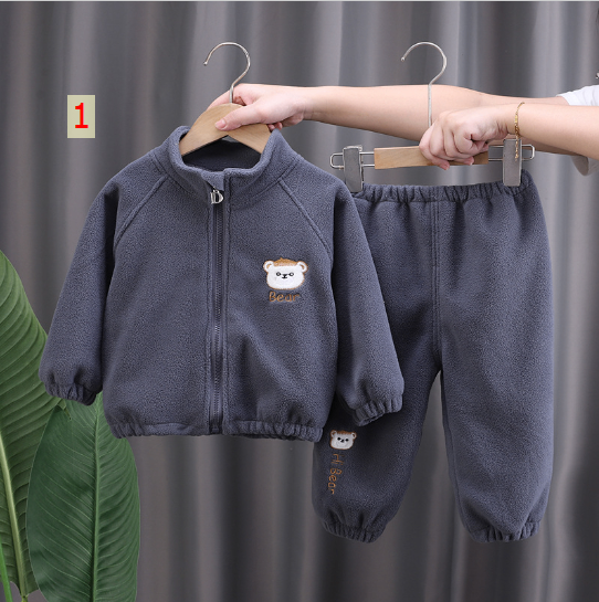 HH17104 - BỘ DÀI TAY HÌNH GẤU CHO BÉ