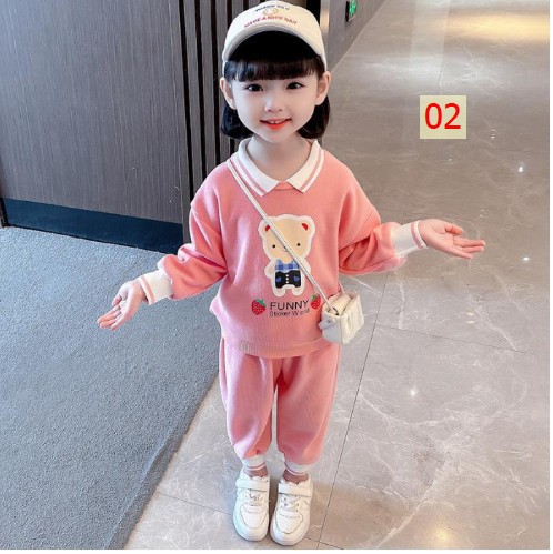 HH17102 - BỘ THU ĐÔNG CHO BÉ GÁI