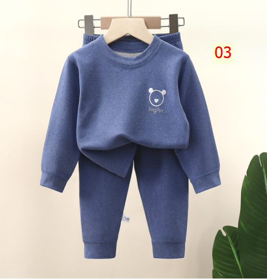 HH18101 - BỘ NỈ DÀI TAY BÉ TRAI BÉ GÁI