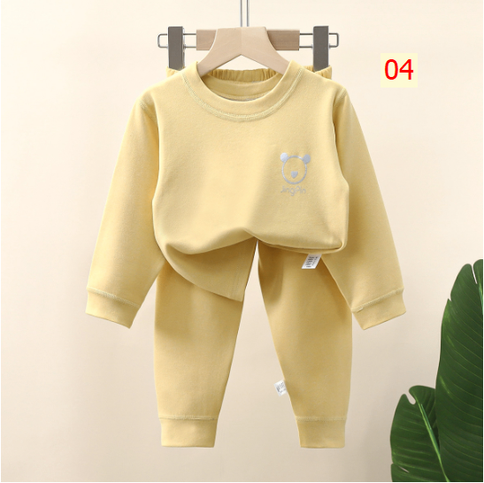 HH18101 - BỘ NỈ DÀI TAY BÉ TRAI BÉ GÁI
