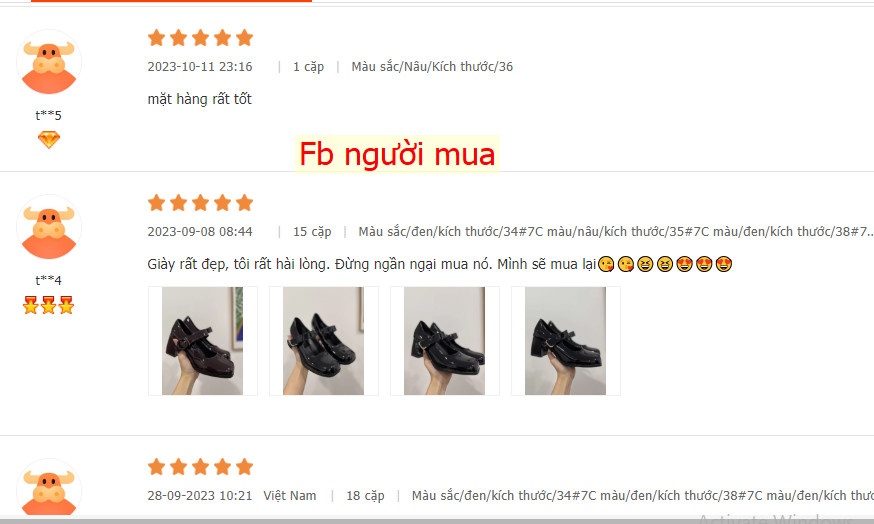 HA17107 - GIÀY MARY JANE PHONG CÁCH RETRO