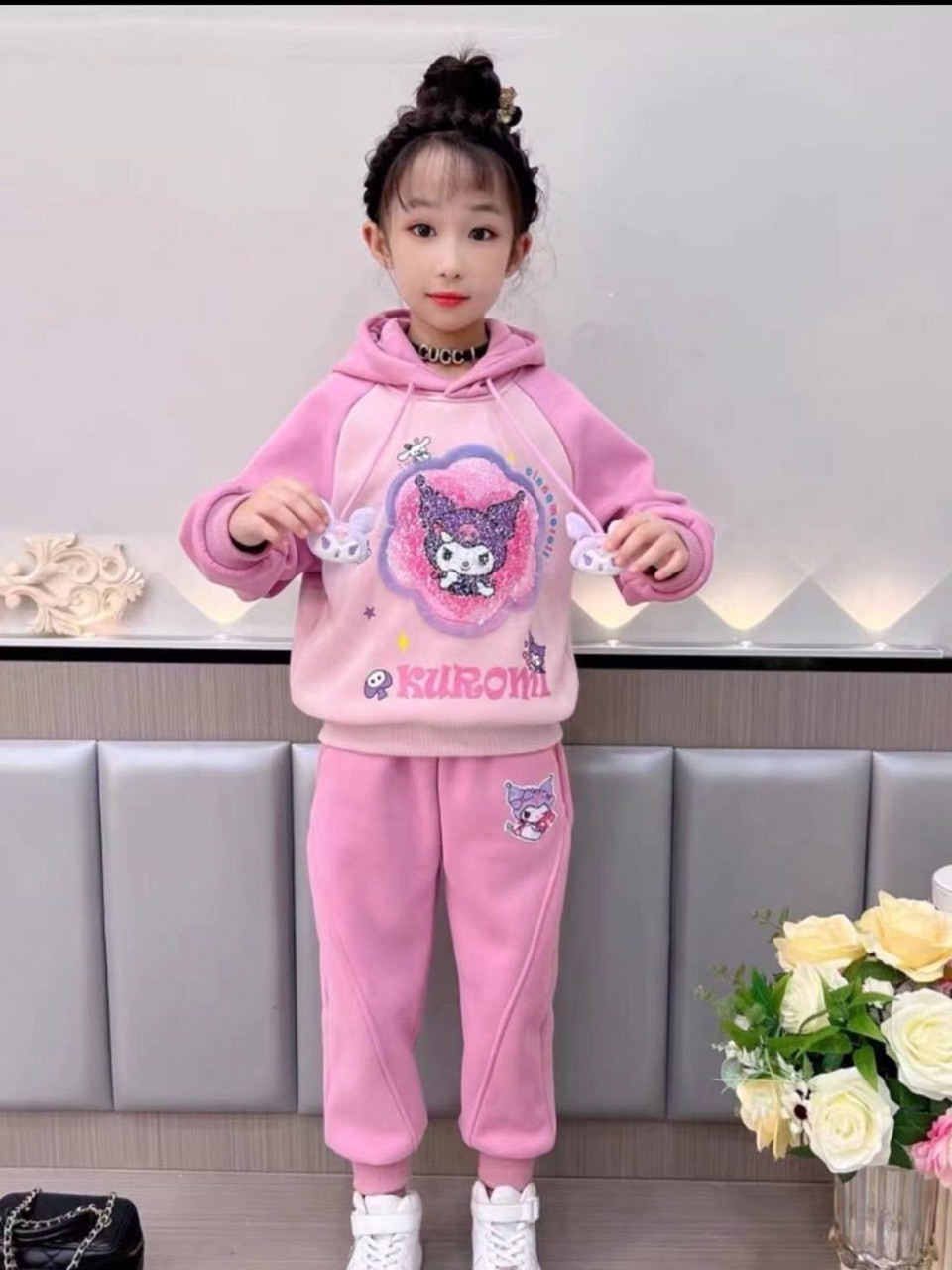 HA20104 - BỘ NỈ MŨ KUROMI