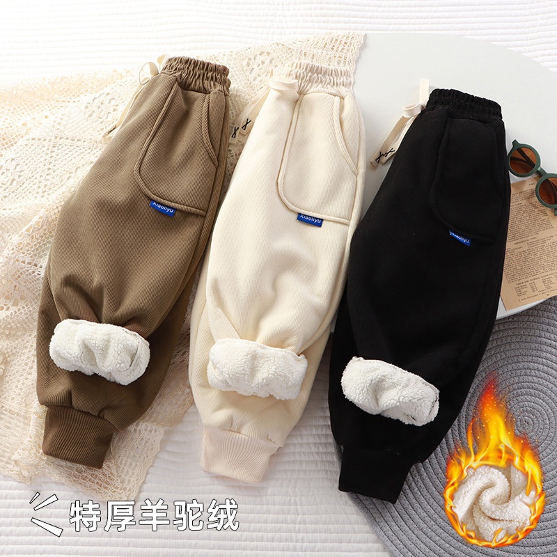 HH23101 - QUẦN NHUNG LÓT LÔNG CHO BÉ