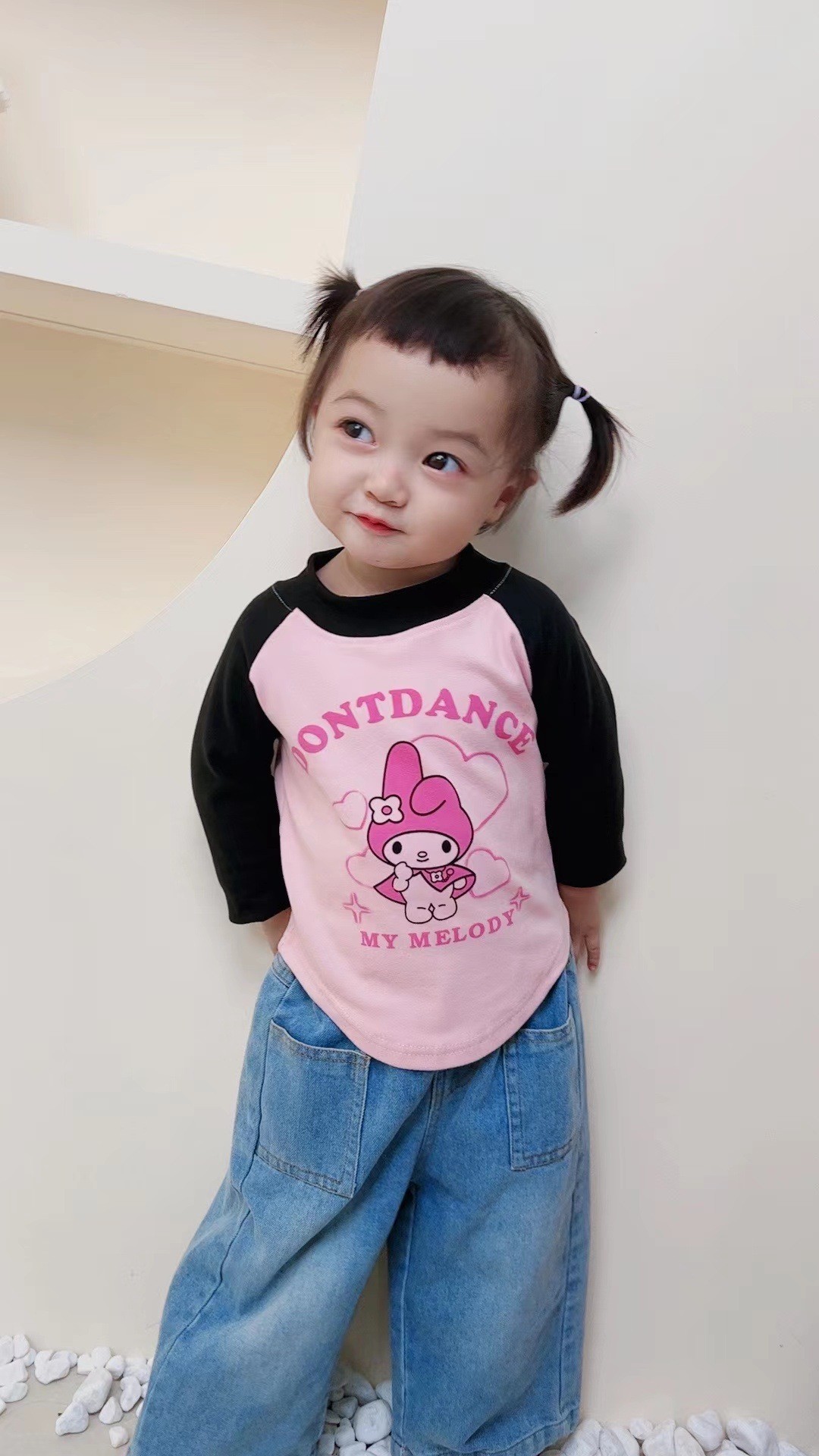 HH23103 - ÁO THU ĐÔNG VIỀN CONG CHO BÉ