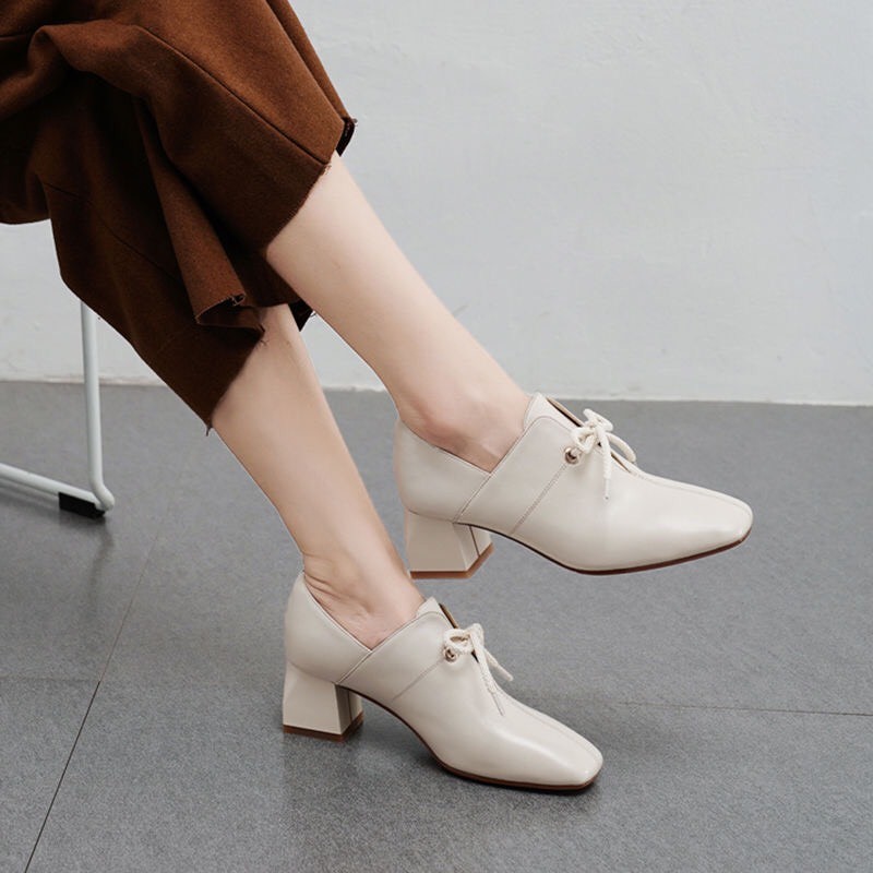 HH24106 - GIÀY MARY JANE CAO GÓT PHONG CÁCH HQ