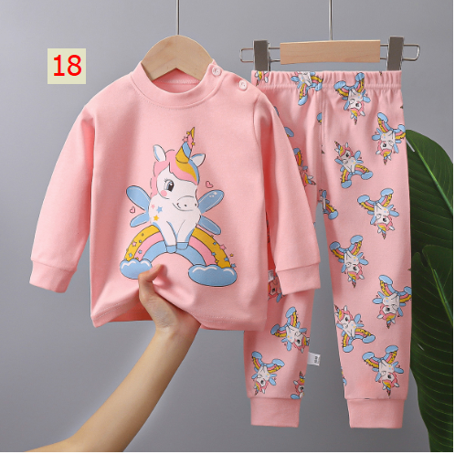 HA24103 - BỘ MẶC NHÀ HOẠT HÌNH CHO BÉ YÊU