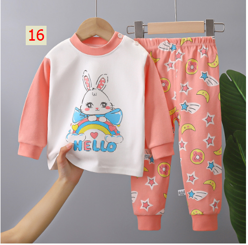 HA24103 - BỘ MẶC NHÀ HOẠT HÌNH CHO BÉ YÊU