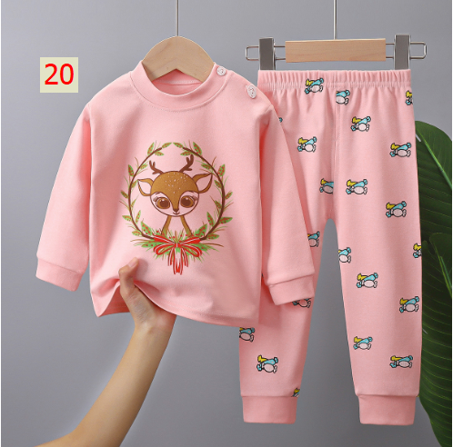 HA24103 - BỘ MẶC NHÀ HOẠT HÌNH CHO BÉ YÊU