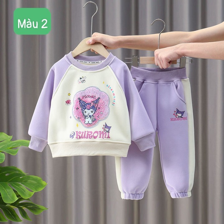 HA24102 - BỘ HOẠT HÌNH KUROMI LÓT LÔNG