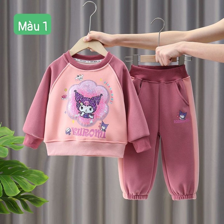 HA24102 - BỘ HOẠT HÌNH KUROMI LÓT LÔNG
