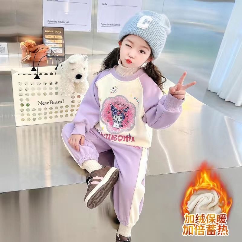 HA24102 - BỘ HOẠT HÌNH KUROMI LÓT LÔNG