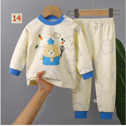 HA24103 - BỘ MẶC NHÀ HOẠT HÌNH CHO BÉ YÊU