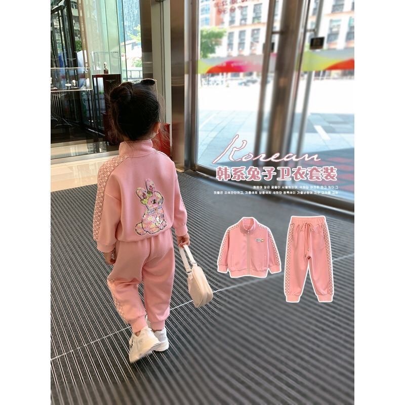 HA24107 - BỘ NỈ THỂ THAO BÉ GÁI