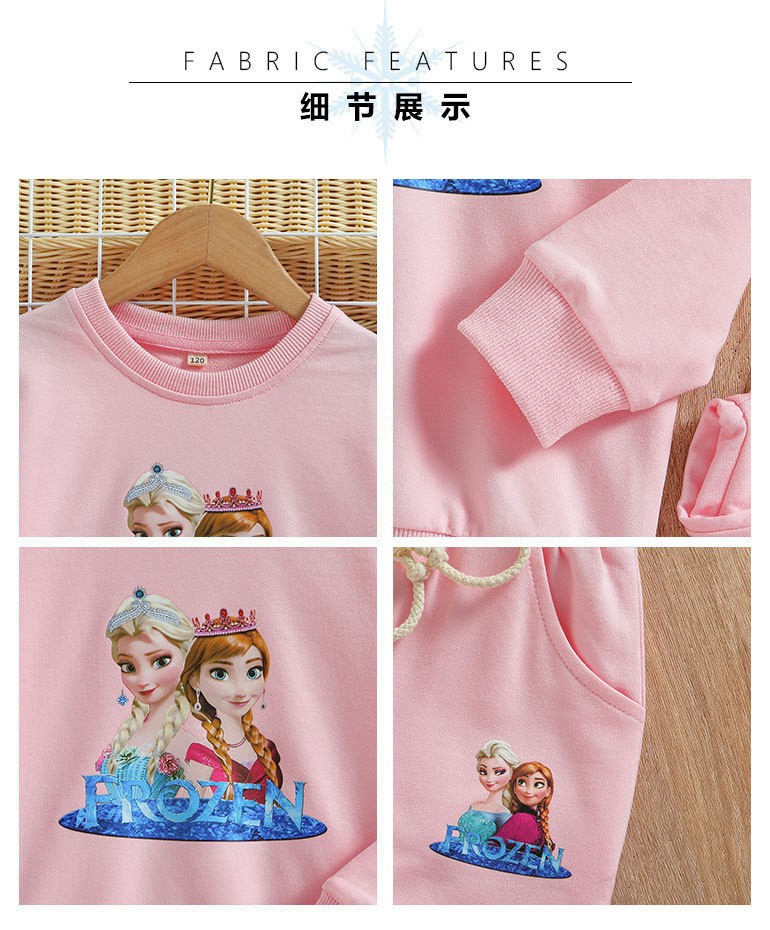 HA25106 - BỘ NỈ ELSA BÉ GÁI