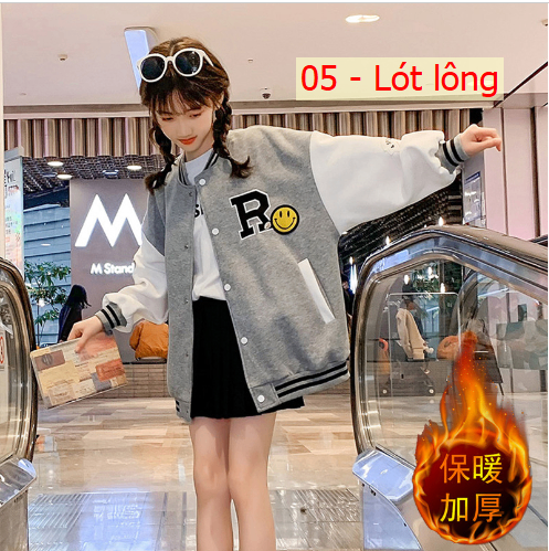 HH26101 - ÁO KHOÁC BOMBER SIZE ĐẠI