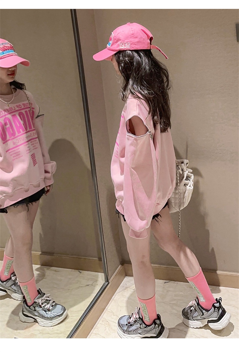 HH27101 - ÁO NỈ HỒNG SZ ĐẠI BÉ GÁI