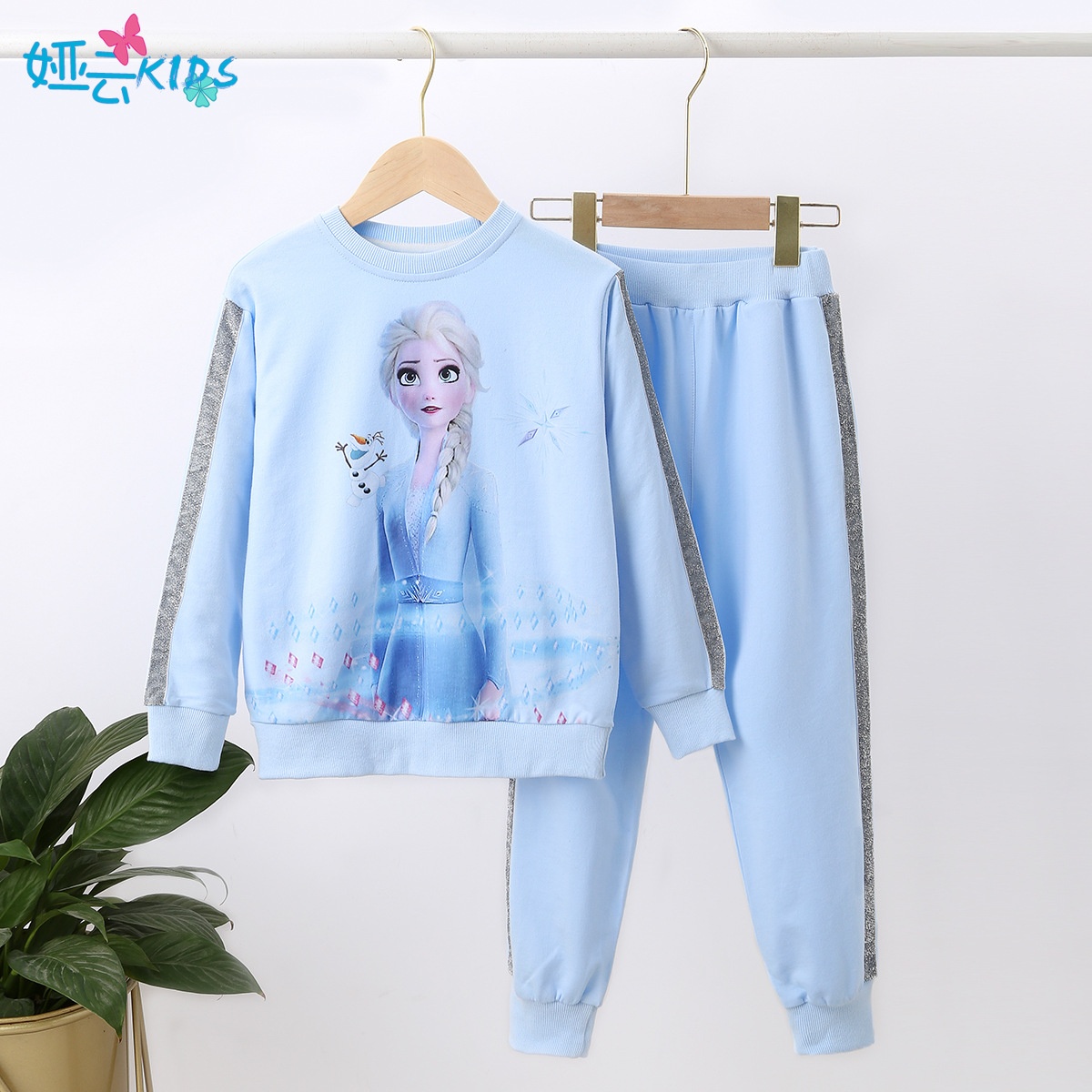 HH28109 - BỘ NỈ ELSA BÉ GÁI