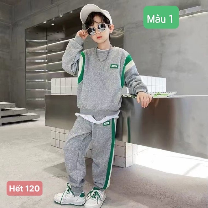 HA27101 - BỘ NỈ BÉ TRAI