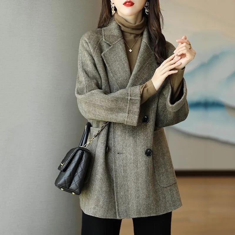 HH29101 - ÁO KHOÁC DẠ DÁNG LỬNG