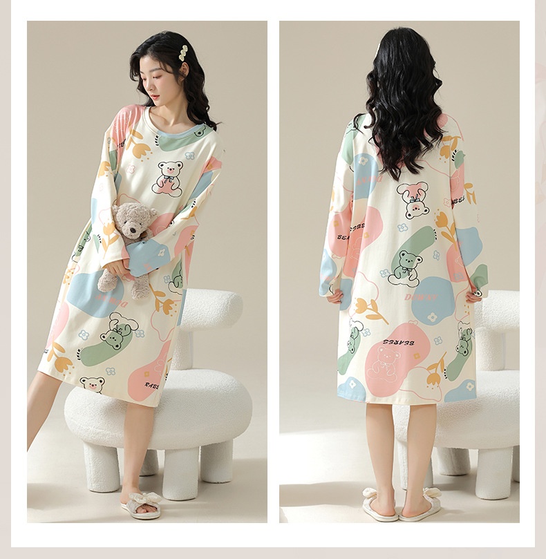 HH29105 - VÁY THU ĐÔNG MẶC NHÀ KHÔNG KÈM LÓT BRA