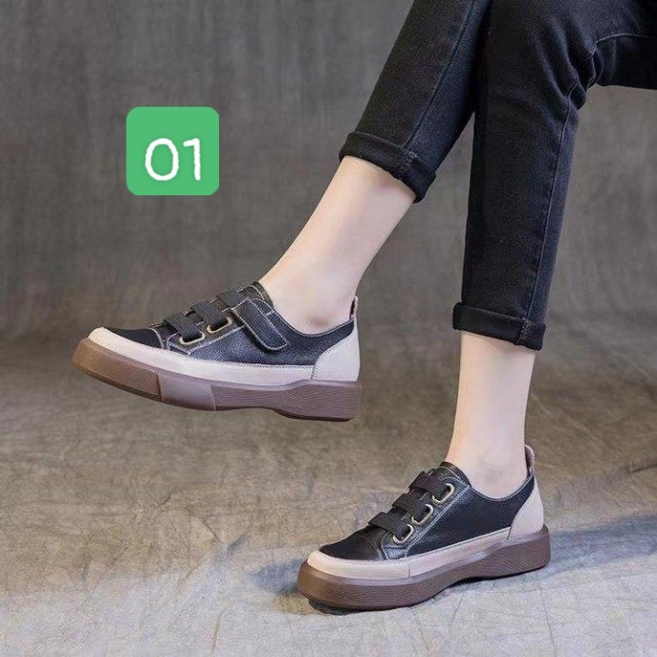 HA28106 - GIÀY DA ĐẾ KẾP