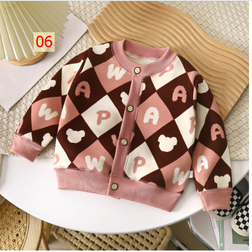 HH29104 - ÁO KHOÁC CARDIGAN LEN CHO BÉ