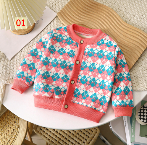 HH29104 - ÁO KHOÁC CARDIGAN LEN CHO BÉ