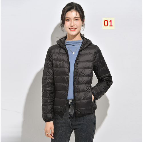 HA29107 - ÁO PHAO LÔNG VŨ NỮ