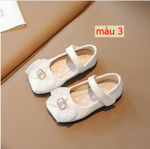 HH31102 - GIÀY BÚP BÊ ĐÍNH NƠ BÉ GÁI