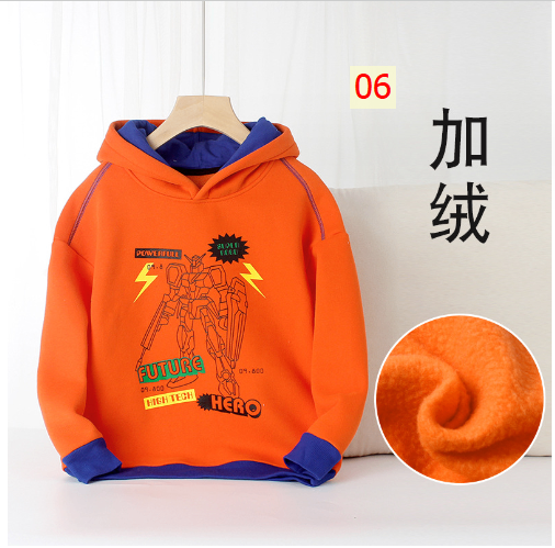 HH31104 - ÁO NỈ LÓT LÔNG BÉ TRAI HÃNG AKL