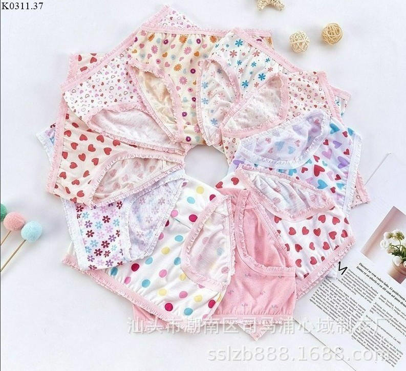 HA1116 - SET 12 QUẦN CHIP BÉ GÁI