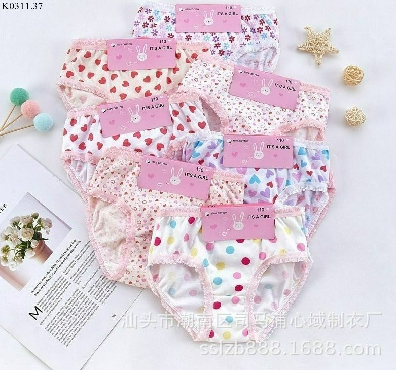 HA1116 - SET 12 QUẦN CHIP BÉ GÁI