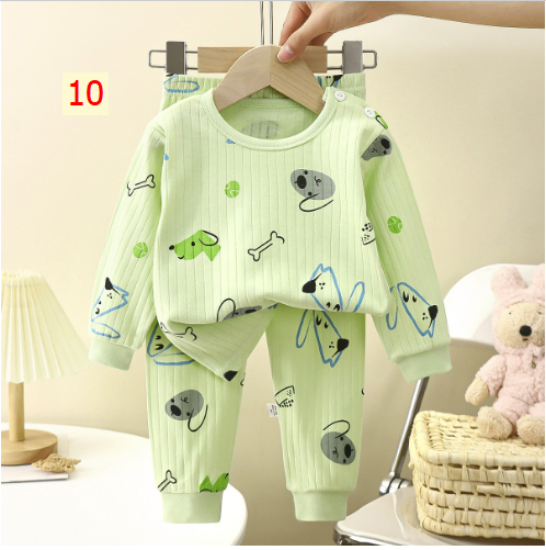 HH2111 - BỘ COTTON DÀI TAY MẶC NHÀ